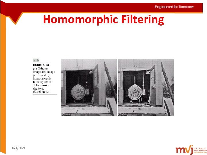 Homomorphic Filtering 6/4/2021 