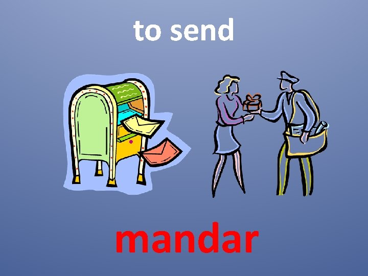 to send mandar 