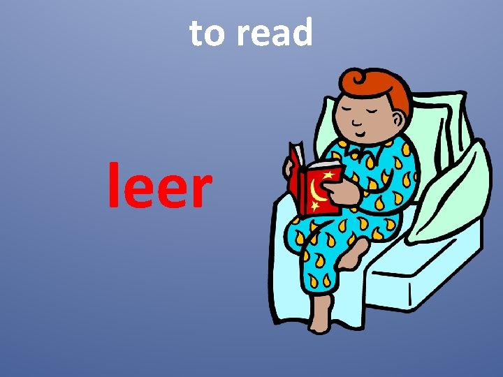 to read leer 