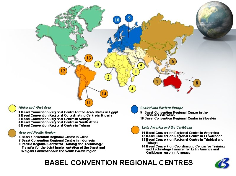 Africa and West Asia 1 Basel Convention Regional Centre for the Arab States in