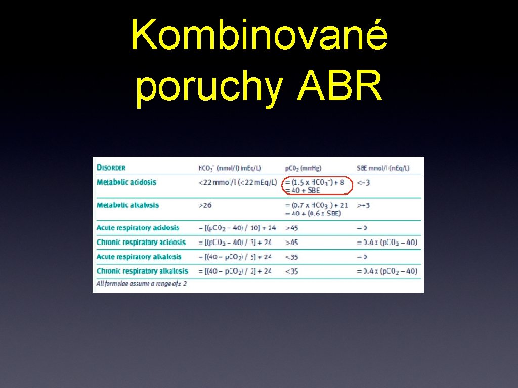 Kombinované poruchy ABR 