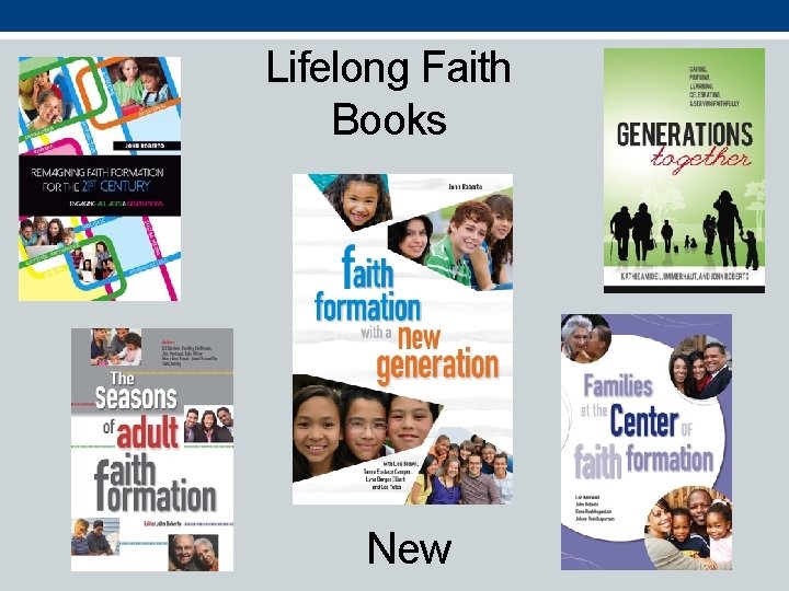 Lifelong Faith Books New 