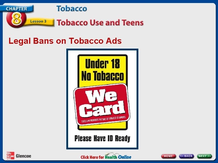 Legal Bans on Tobacco Ads 