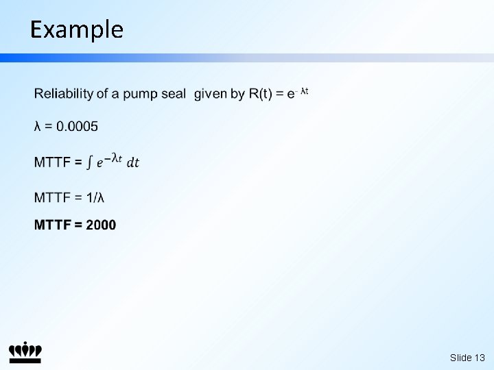 Example Slide 13 