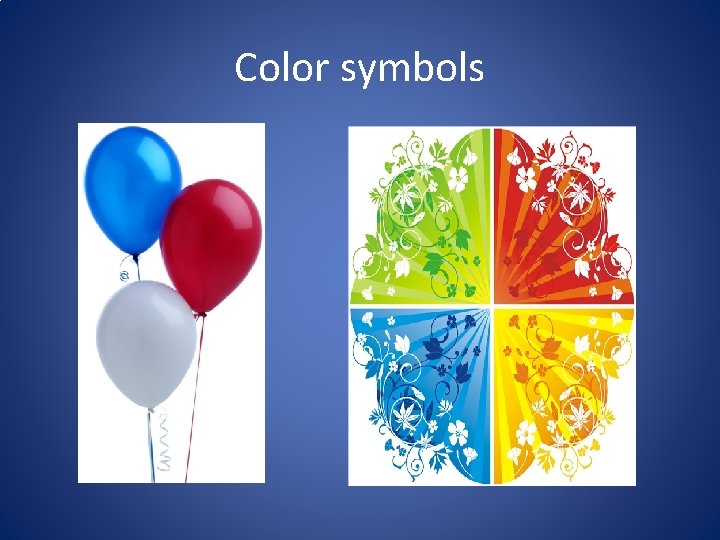 Color symbols 