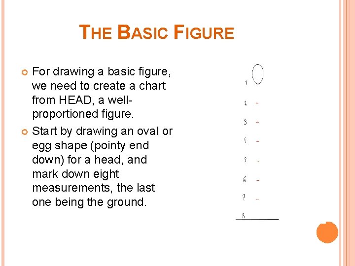 THE BASIC FIGURE For drawing a basic figure, we need to create a chart