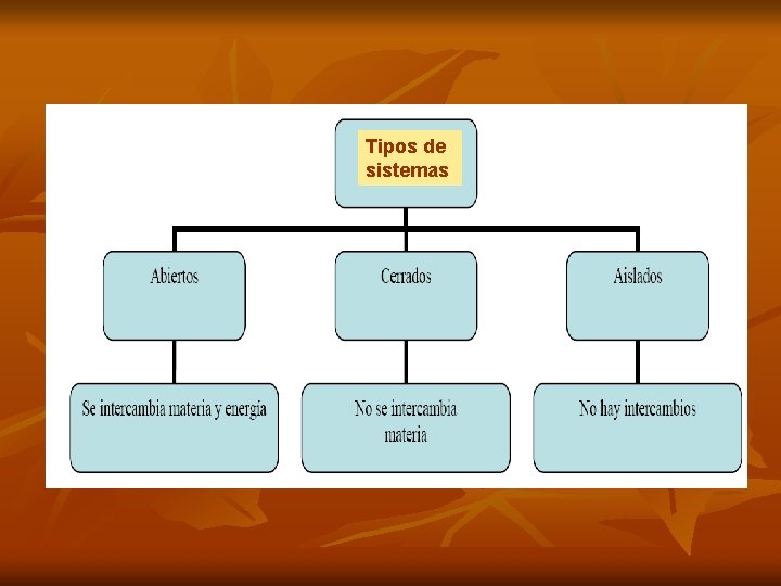 Tipos de sistemas 