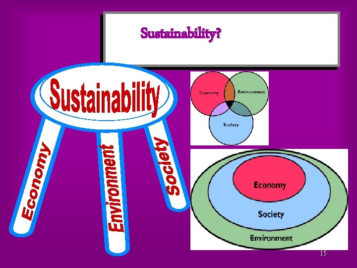 Sustainability? 15 