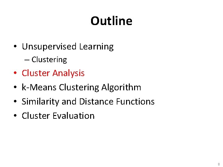 Web Mining Unsupervised Learning 1011 WM 04 TLMXM