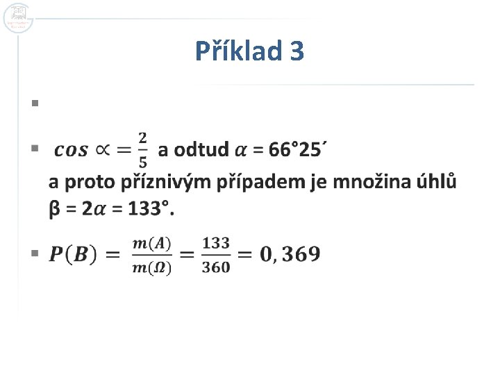 Příklad 3 § 