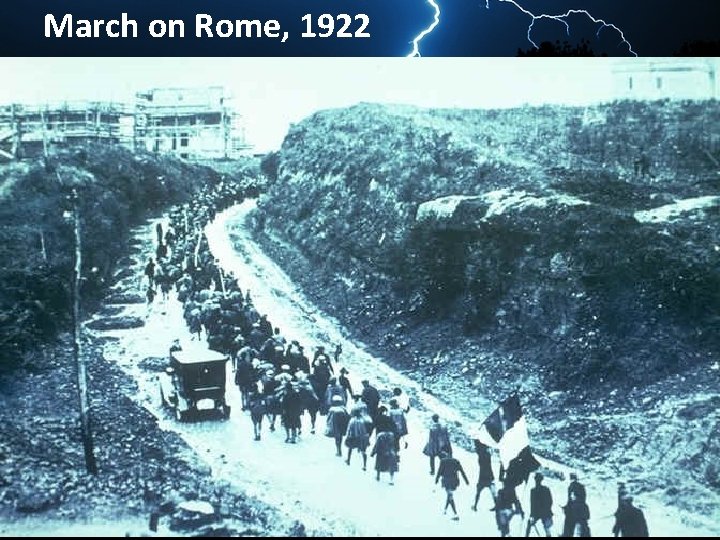 March on Rome, 1922 