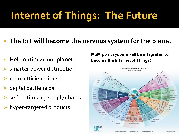 Internet of Things: The Future The Io. T will become the nervous system for