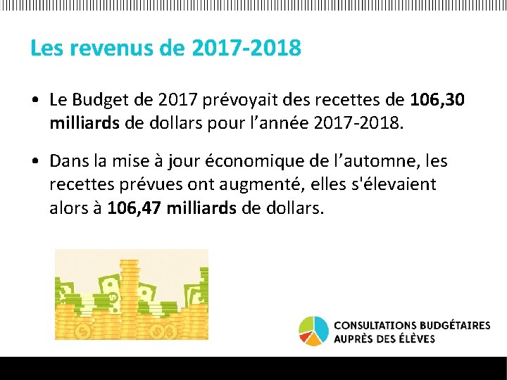 Diapositives D Le Budget du Qubec de 2017