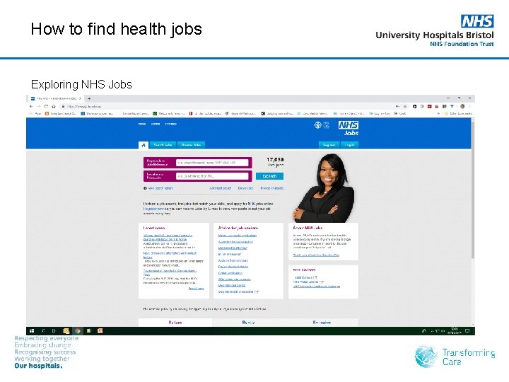 How to find health jobs Exploring NHS Jobs 