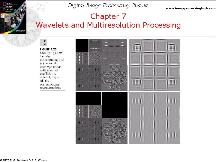 Digital Image Processing, 2 nd ed. www. imageprocessingbook. com Chapter 7 Wavelets and Multiresolution