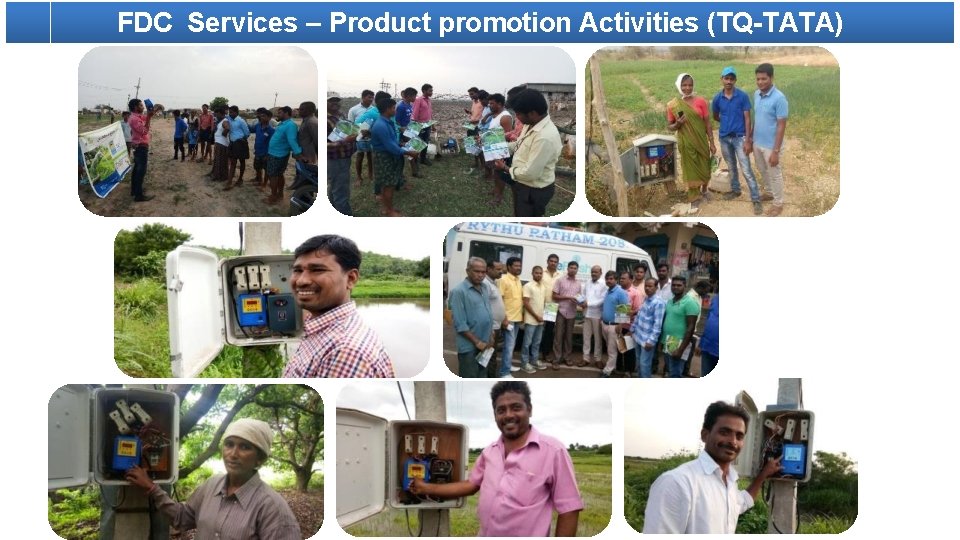 FDC Services – Product promotion Activities (TQ-TATA) 