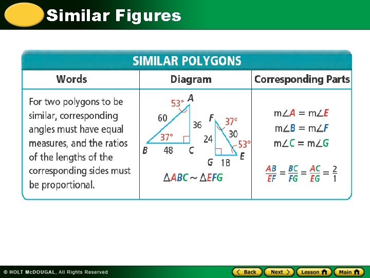 Similar Figures 
