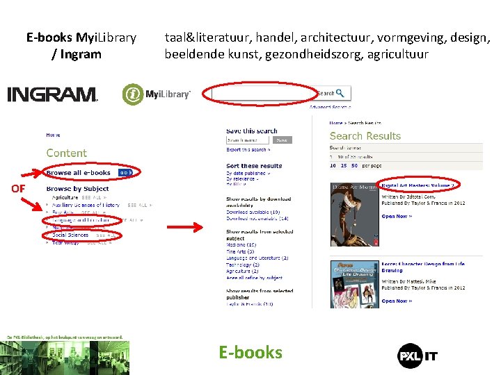 E-books Myi. Library / Ingram taal&literatuur, handel, architectuur, vormgeving, design, beeldende kunst, gezondheidszorg, agricultuur