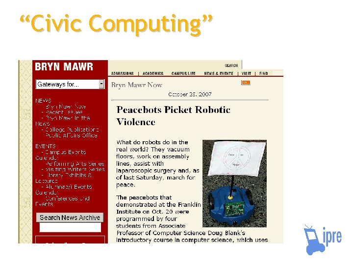 “Civic Computing” 