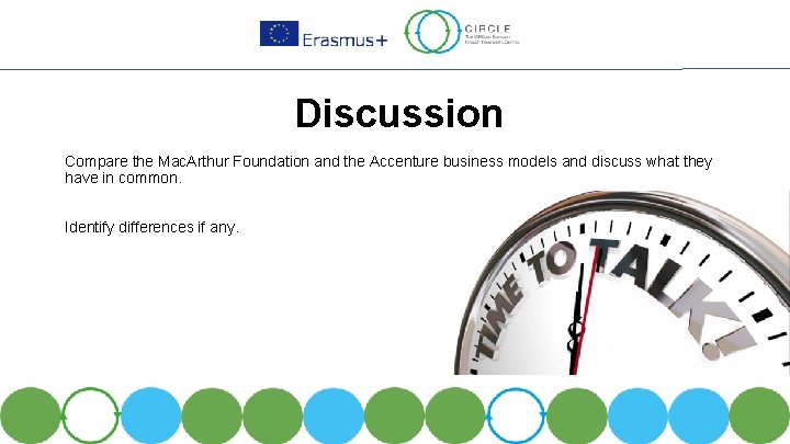 Discussion Compare the Mac. Arthur Foundation and the Accenture business models and discuss what
