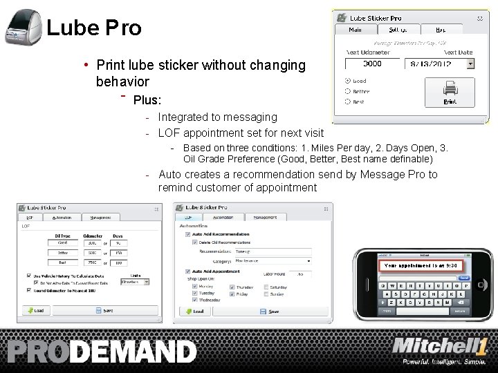 Lube Pro • Print lube sticker without changing behavior ‾ Plus: - Integrated to