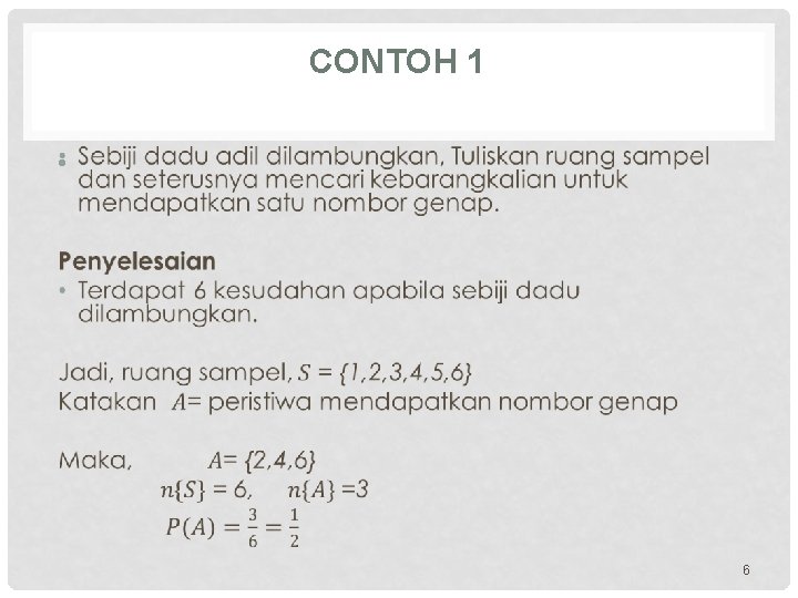 CONTOH 1 • 6 