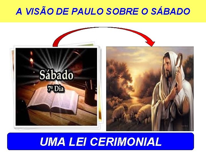 A VISÃO DE PAULO SOBRE O SÁBADO UMA LEI CERIMONIAL 