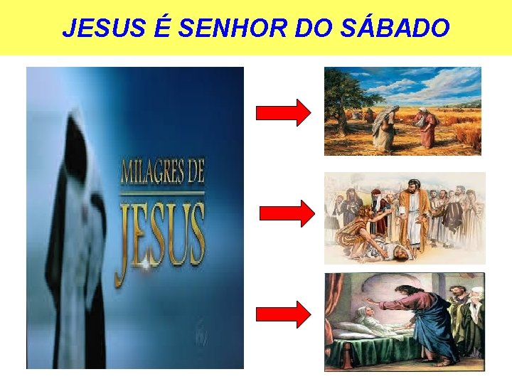 JESUS É SENHOR DO SÁBADO 