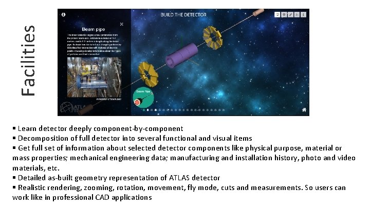 Facilities § Learn detector deeply component-by-component § Decomposition of full detector into several functional