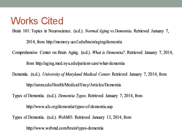 Works Cited Works Cited