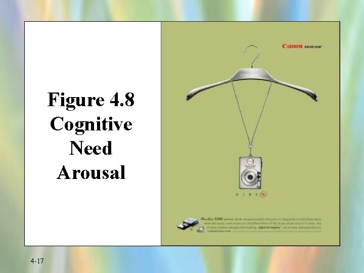 Figure 4. 8 Cognitive Need Arousal 4 -17 