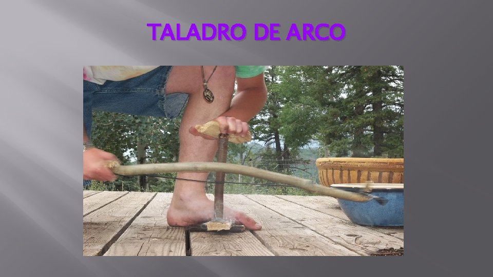 TALADRO DE ARCO 