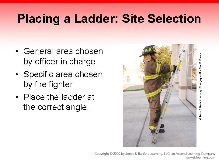 • General area chosen by officer in charge • Specific area chosen by • General area chosen by officer in charge • Specific area chosen by
