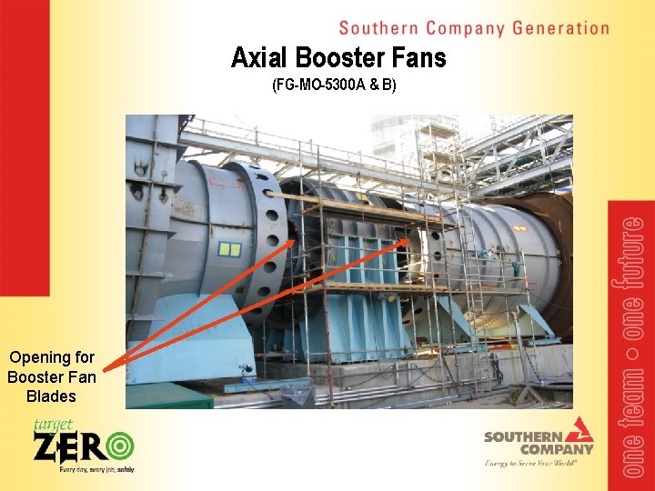 Axial Booster Fans (FG-MO-5300 A & B) Opening for Booster Fan Blades 