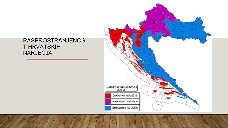 RASPROSTRANJENOS T HRVATSKIH NARJEČJA 