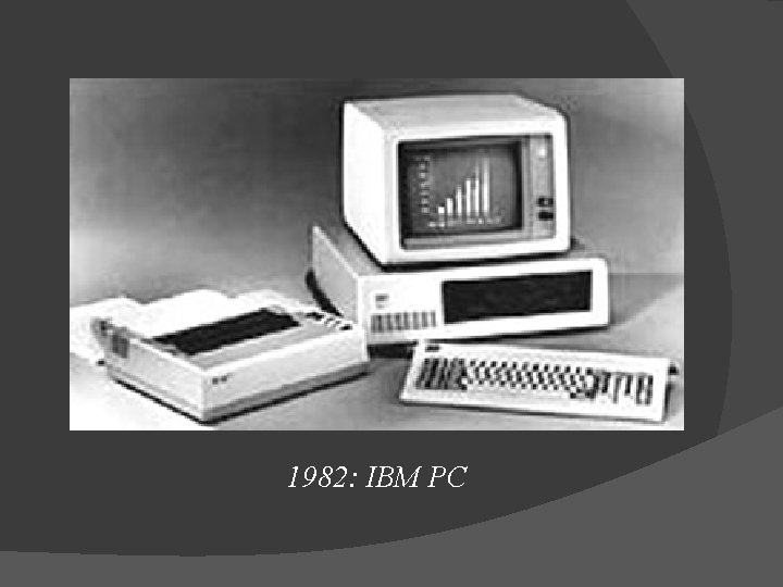 1982: IBM PC 