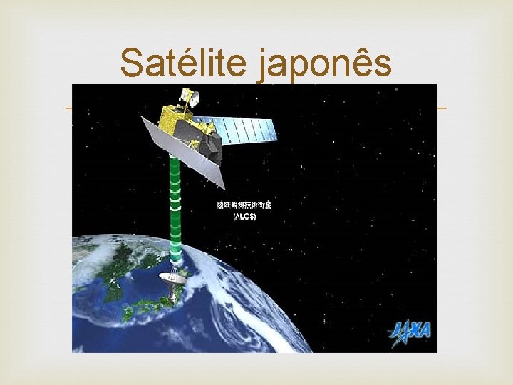 Satélite japonês 