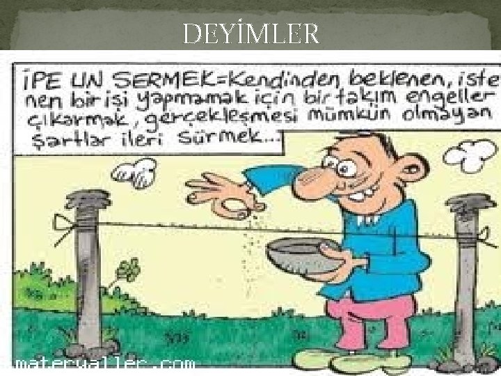 DEYİMLER 