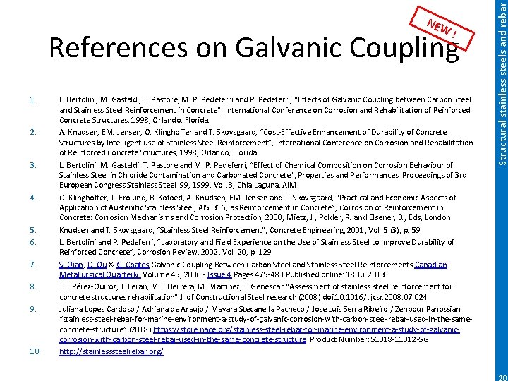 ! References on Galvanic Coupling 1. 2. 3. 4. 5. 6. 7. 8. 9.