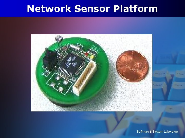 Network Sensor Platform Software & System Laboratory 