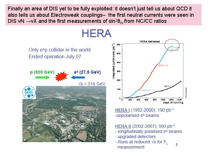 Finally an area of DIS yet to be fully exploited: it doesn’t just tell