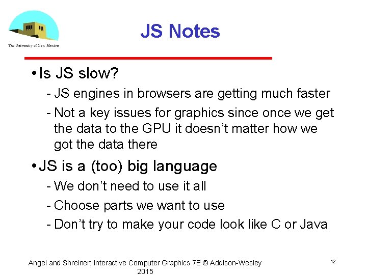 JS Notes • Is JS slow? JS engines in browsers are getting much faster
