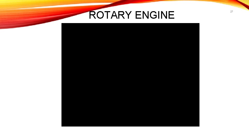 ROTARY ENGINE 27 