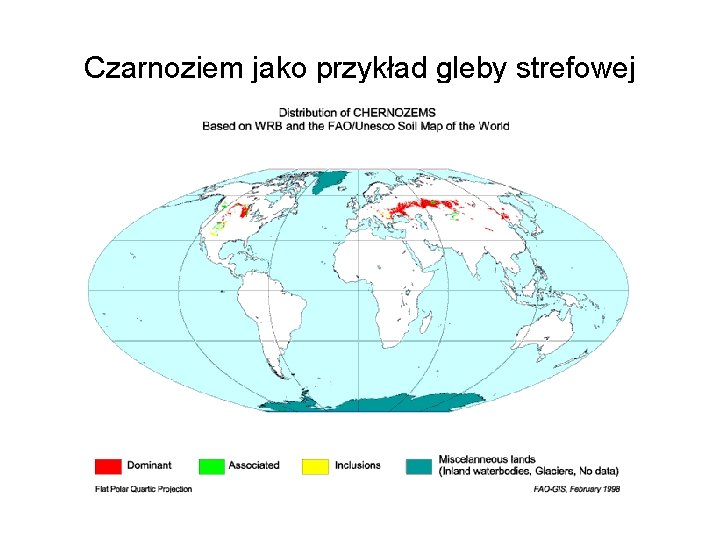 Czarnoziem jako przykład gleby strefowej 