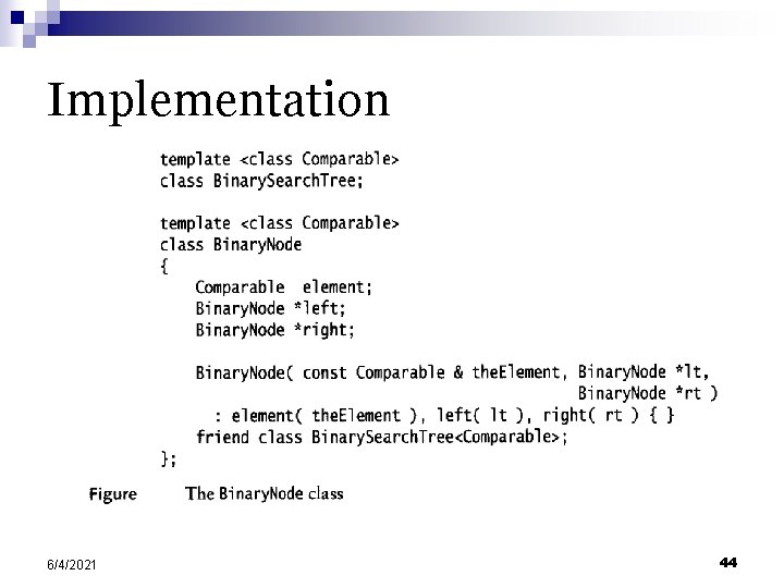 Implementation 6/4/2021 44 
