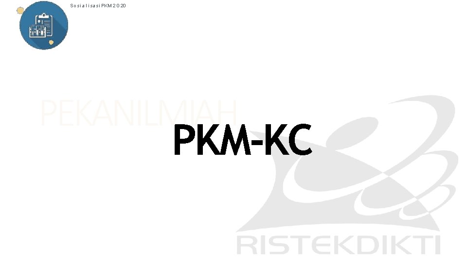 So si a l i sa si PKM 2 0 20 PEKANILMIAH PKM-KC 