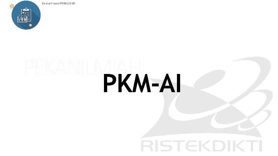 So si a l i sa si PKM 2 0 20 PEKANILMIAH PKM-AI 