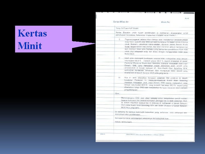 Kertas Minit Kertas Minit