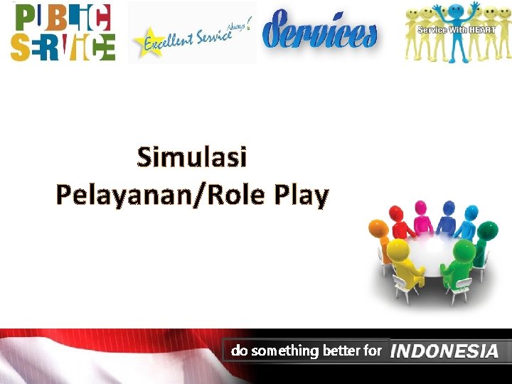 Simulasi Pelayanan/Role Play do something better for 