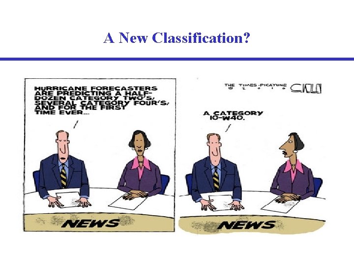 A New Classification? 